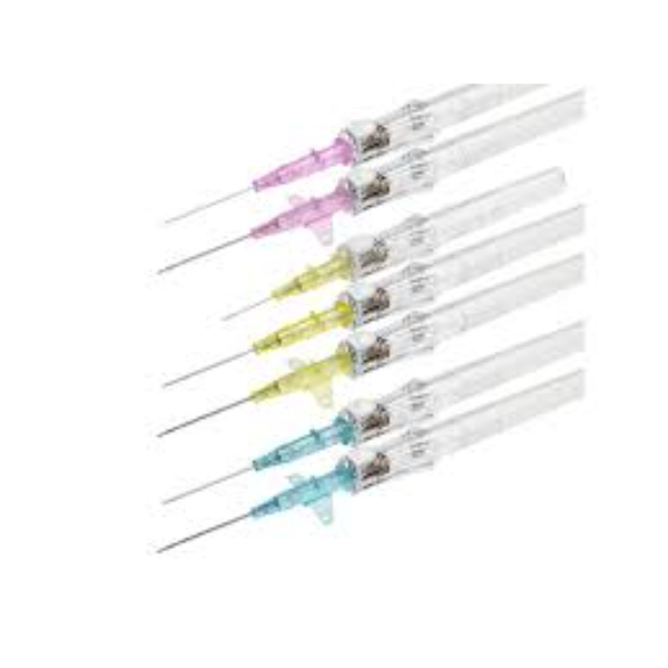 I.V. veiligheidscatheter BD Insyte autoguard BC W blauw 1st