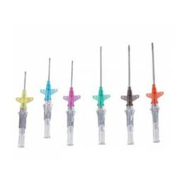 IV catheter BD insyte-W 20G (1,1 x 48mm) roze Winged 1st