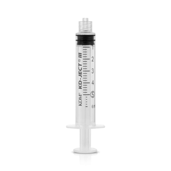 Injectiespuit KD-Ject III 5 ml Luer Lock 3 delig