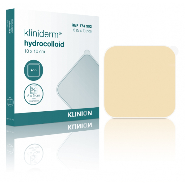 Kliniderm Hydro Standard hydrocolloid 10 x 10  cm