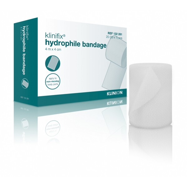Klinifix elastic bandage fixatiewindsel 4 m x 4 cm