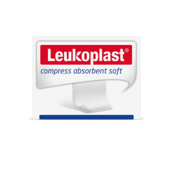 Leukoplast absorberend kompres soft 15 x 25 cm