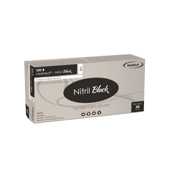 MaiMed Nitril Black latex handschoenen - XL