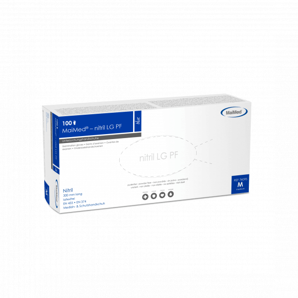MaiMed-nitril LG PF nitrile handschoenen