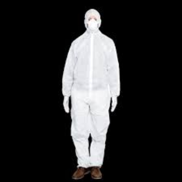 MaiMed-Overall non woven met rits en capuchon -