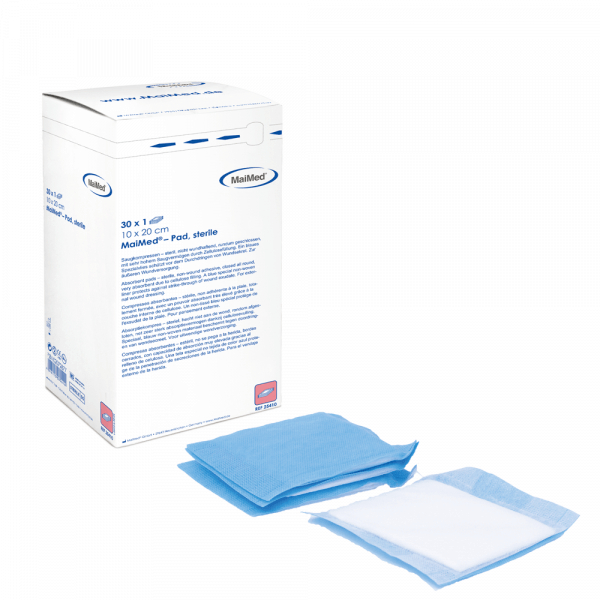 MaiMed Pad absorberend verband 10x10 cm niet steriel