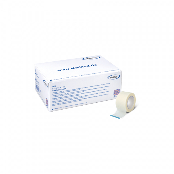 MaiMed-pore hechtpleister non woven 1,25cm x 9,1m
