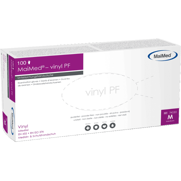 MaiMed Vinyl handschoenen poedervrij - M