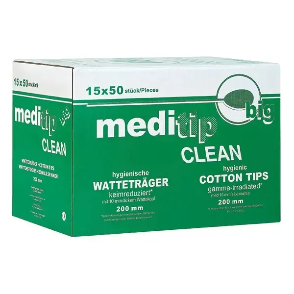 Meditip Clean wattenstok 200 mm