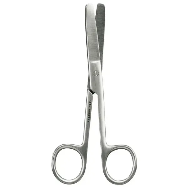 Mediware chirurgische schaar stomp/ stomp 12,5 cm reusable