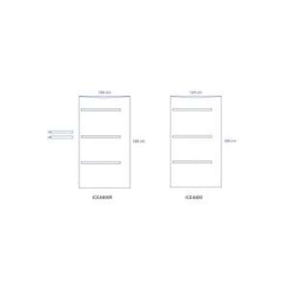 Medline 188 x 104cm 2 elastische bandjes