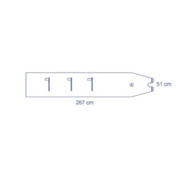 Medline Miscoscoophoes clear PE ZEISS 48 mm 51 x 161 cm