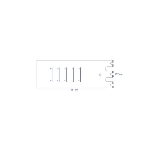 Medline Miscoscoophoes ZEISS 65 m 137 x 381 cm