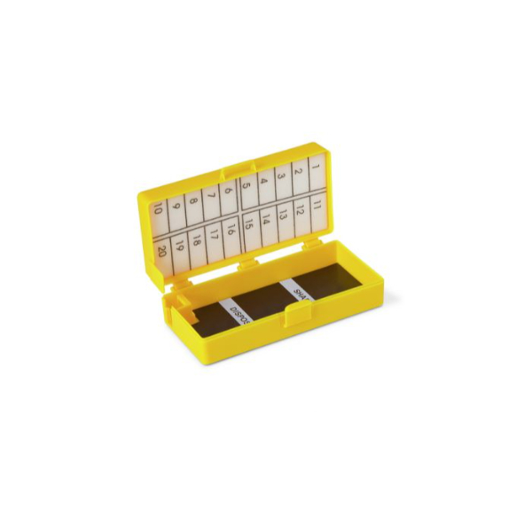 Medline Naaldendoosje 20 x geel steriel