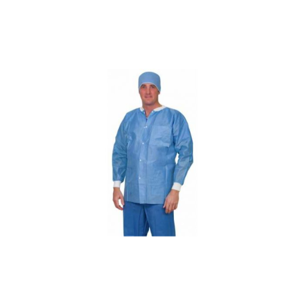 Medline omloopjasje XL lange mouw blauw