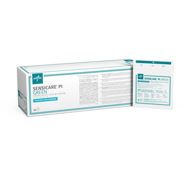 Medline SensiCare PI Green chirurgische handschoenen - 9