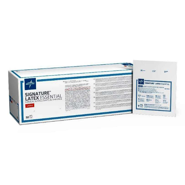 Medline Signature Latex OR chirurgische handschoenen - 7