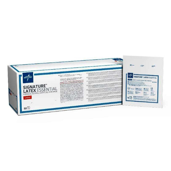 Medline Signature Latex OR chirurgische handschoenen - 9