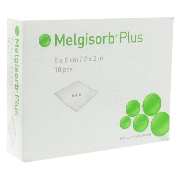 Mölnlycke Melgisorb Plus 10 x 10 cm