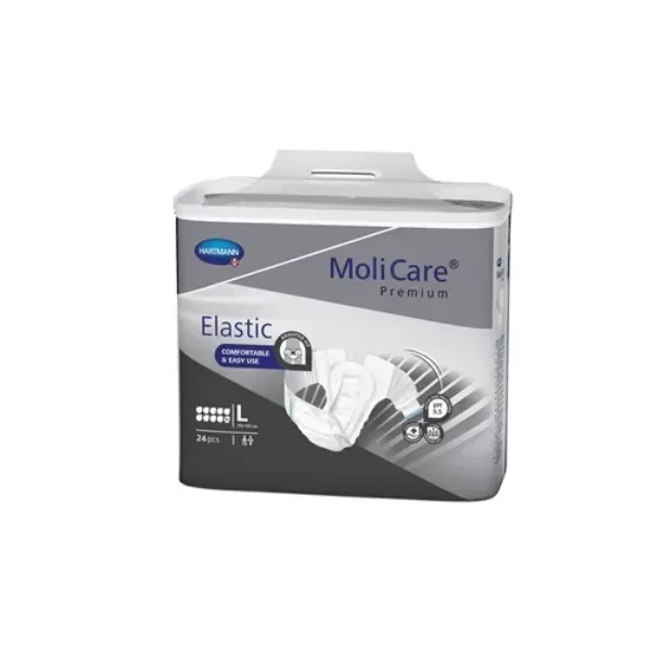 Incontinentieslip MoliCare Premium Elastic 10 drops - L