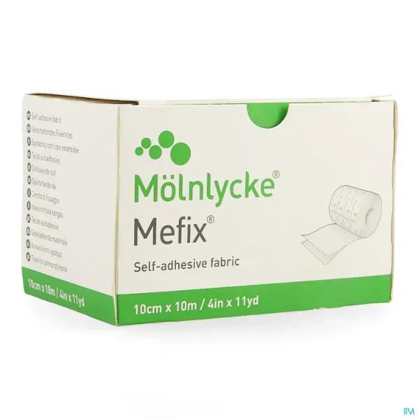 Molnlycke Mefix fixatieverb. 10 cmx10 m