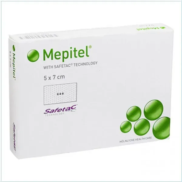 Molnlycke Mepitel 5 x 7 cm