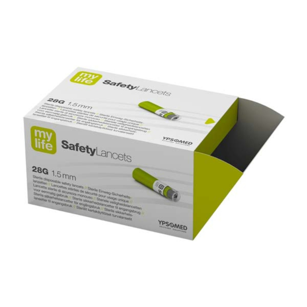 Mylife safety lancetten 28 G