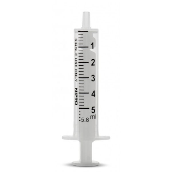 Nipro injectiespuit 2 delig 2 ml Luer Slip