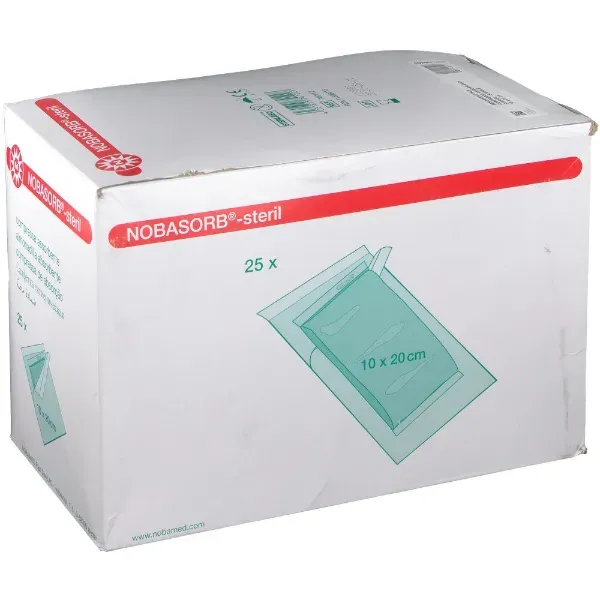 Noba absorberend verband 10 x 20 cm