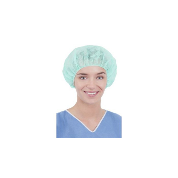 Ok muts bouffant cap groen