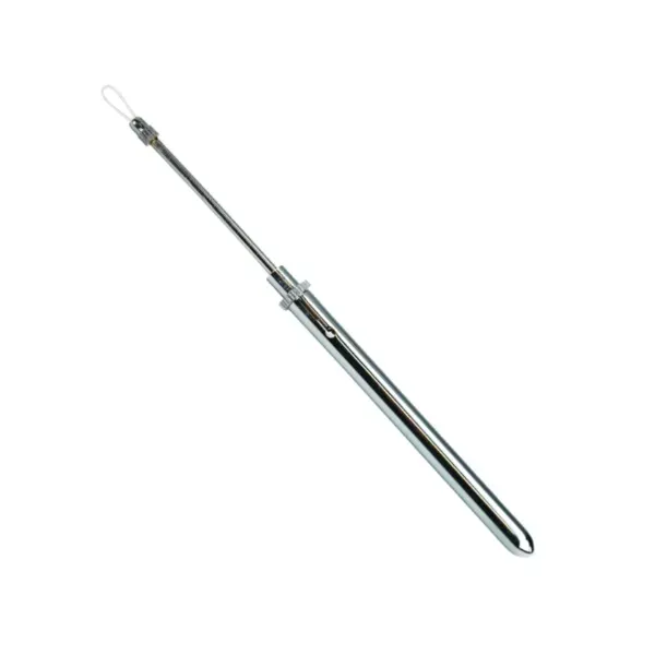 Ooglusje nylon 8 cm Rvs