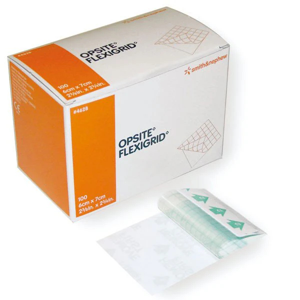 Opsite Flexigrid wondfolie 12 x 10 cm