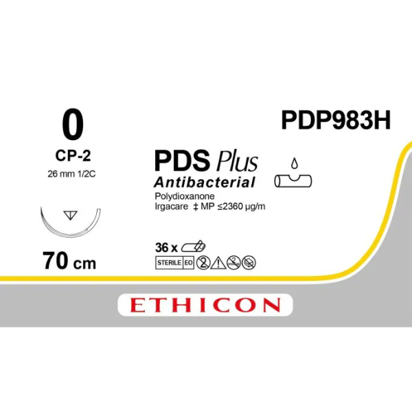 Pds hechtdraad 0 CP-2 70 cm