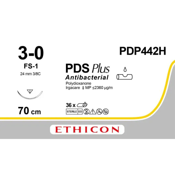 Pds hechtdraad 3-0 fs-1 70 cm