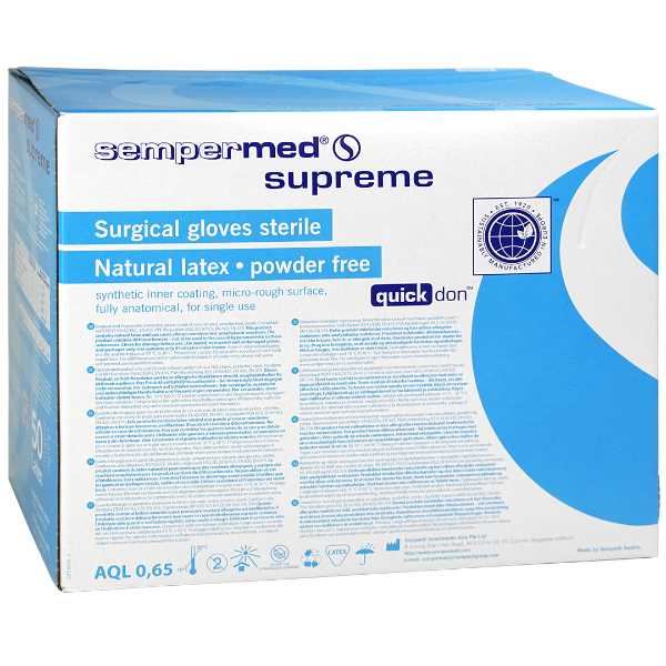 Sempermed Supreme OK chirurgische handschoen latex