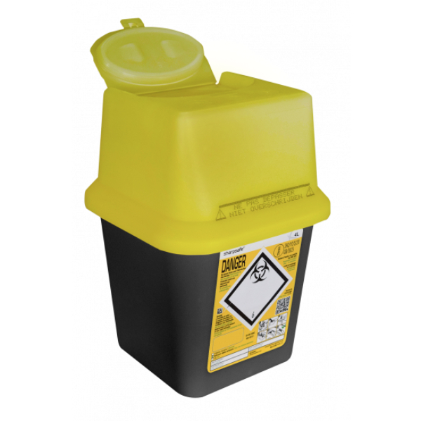 Sharpsafe naaldencontainer 5 liter grijs