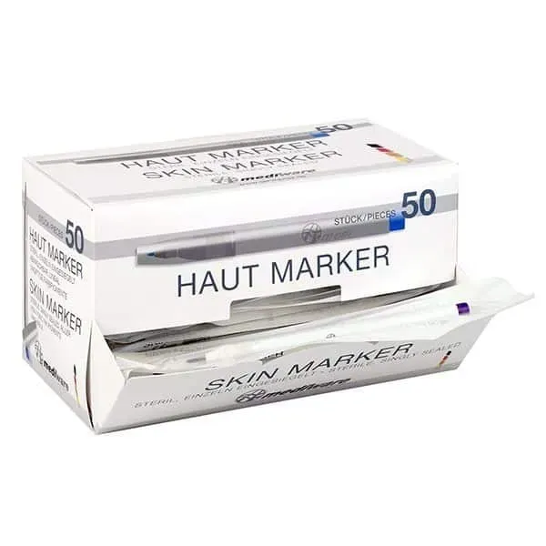 Skinmarker huidmarkeerstift Mediware violet
