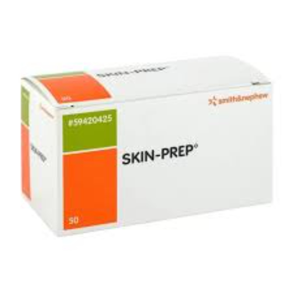 Skin prep wipes