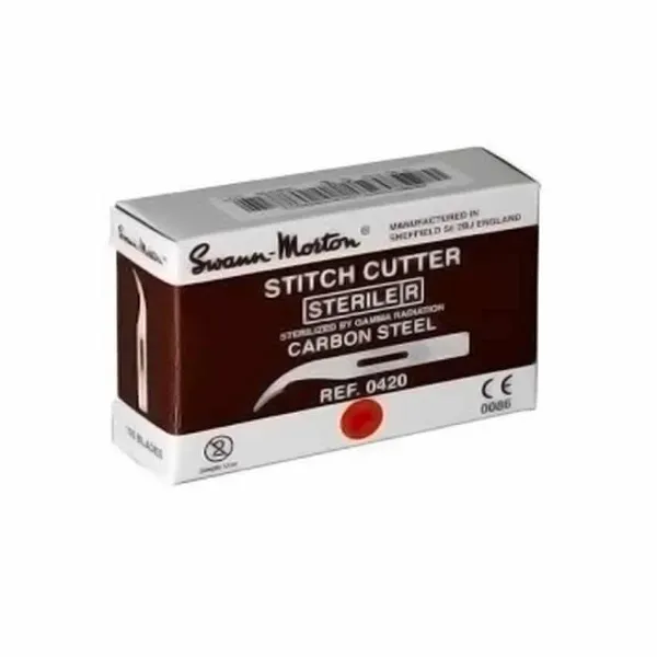 Swann Morton stitch cutter 6,5 cm carbon