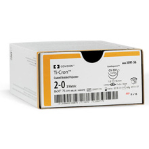 Ti-Cron hechtdraad blauw 75 cm GS21
