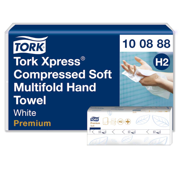 Tork Xpress 100889 Zachte Multifold-Z Handdoek Premium 2-laags Wit 2700 stuks