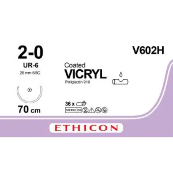 Vicryl 2-0 70cm violet UR-6