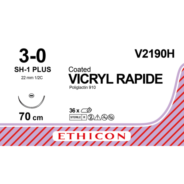 Vicryl Rapide hechtdraad 3-0 70cm SH-1 Plus