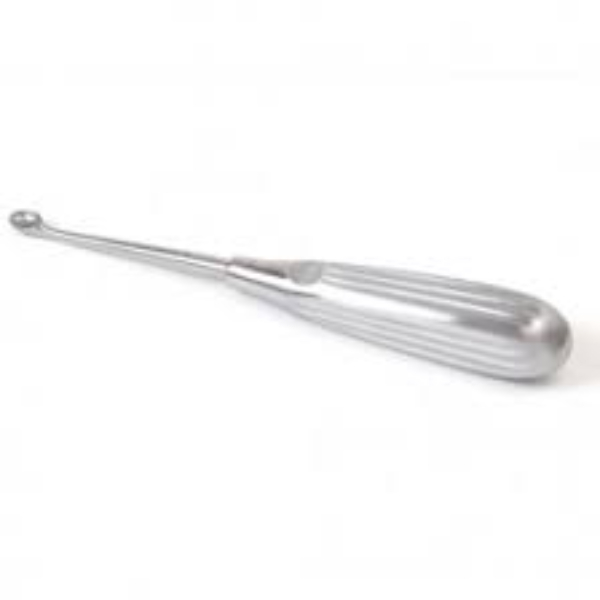 Volkmann scherpe lepel 0000 - diameter 1 mm 17 cm Rvs
