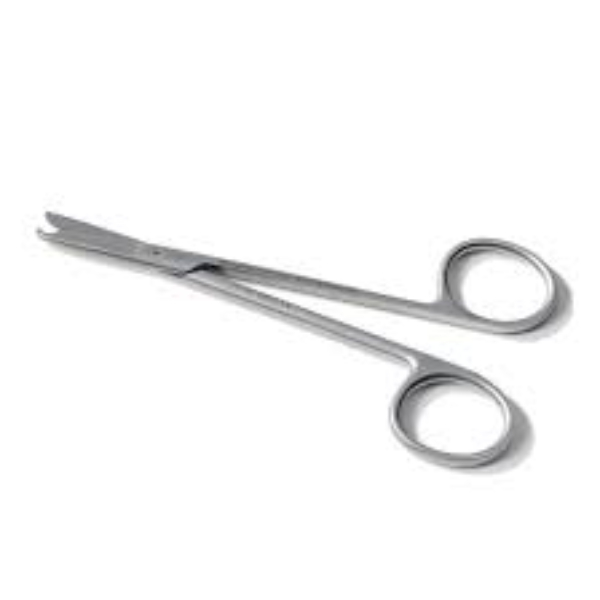 Volkmann wondhaak 2 - tands scherp 22 cm Rvs