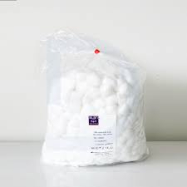 Wattenbollen 0,3 gram 500 gram in zak