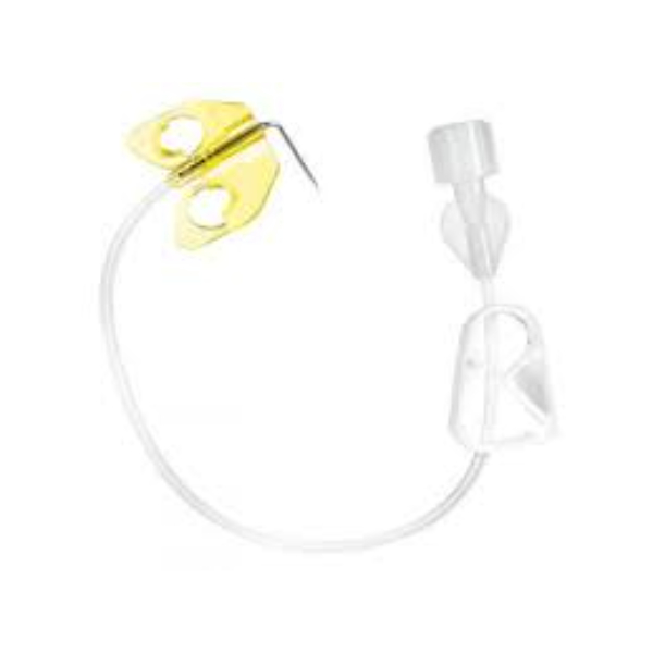 Winged surecan port-a-cath naald 22 G x 15 mm